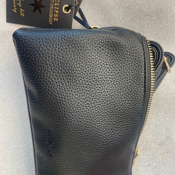 THE PERFECT LITTLE BLACK PURSE Kedzie® Eclipse Convertible Wallet Crossbody - Picture 4 of 5
